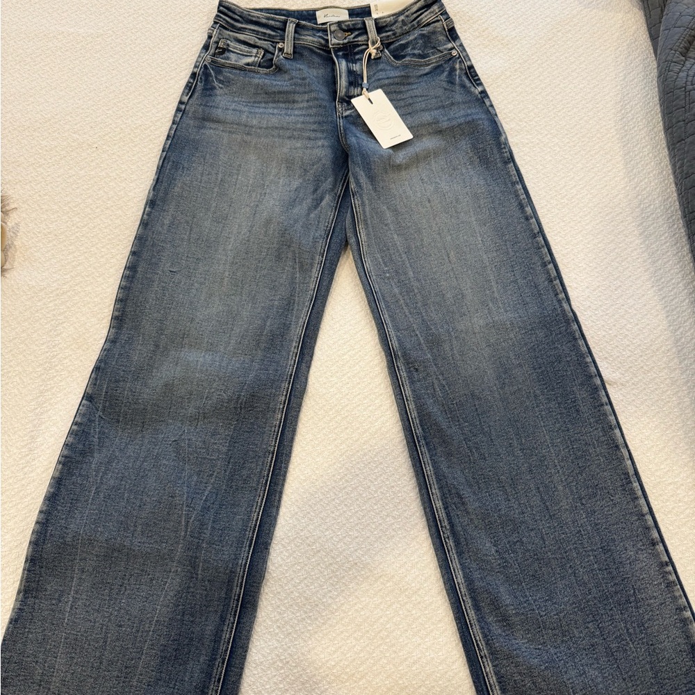 KanCan wide leg jeans
